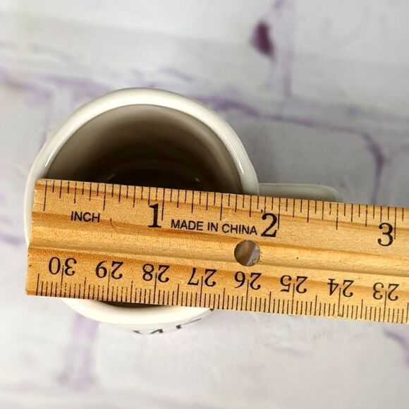 Rae Dunn SLURP Ceramic Espresso Mug - (See also DRINK, GULP & SIP Mugs) - Picture 6 of 6